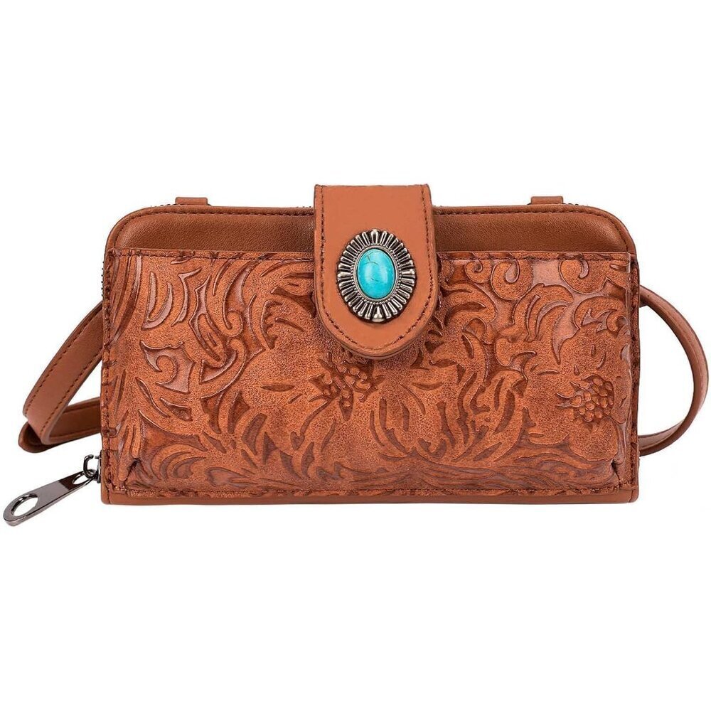 Women’s Vintage Crossbody Handbag Pu Leather Small Wallet Purse Clutch